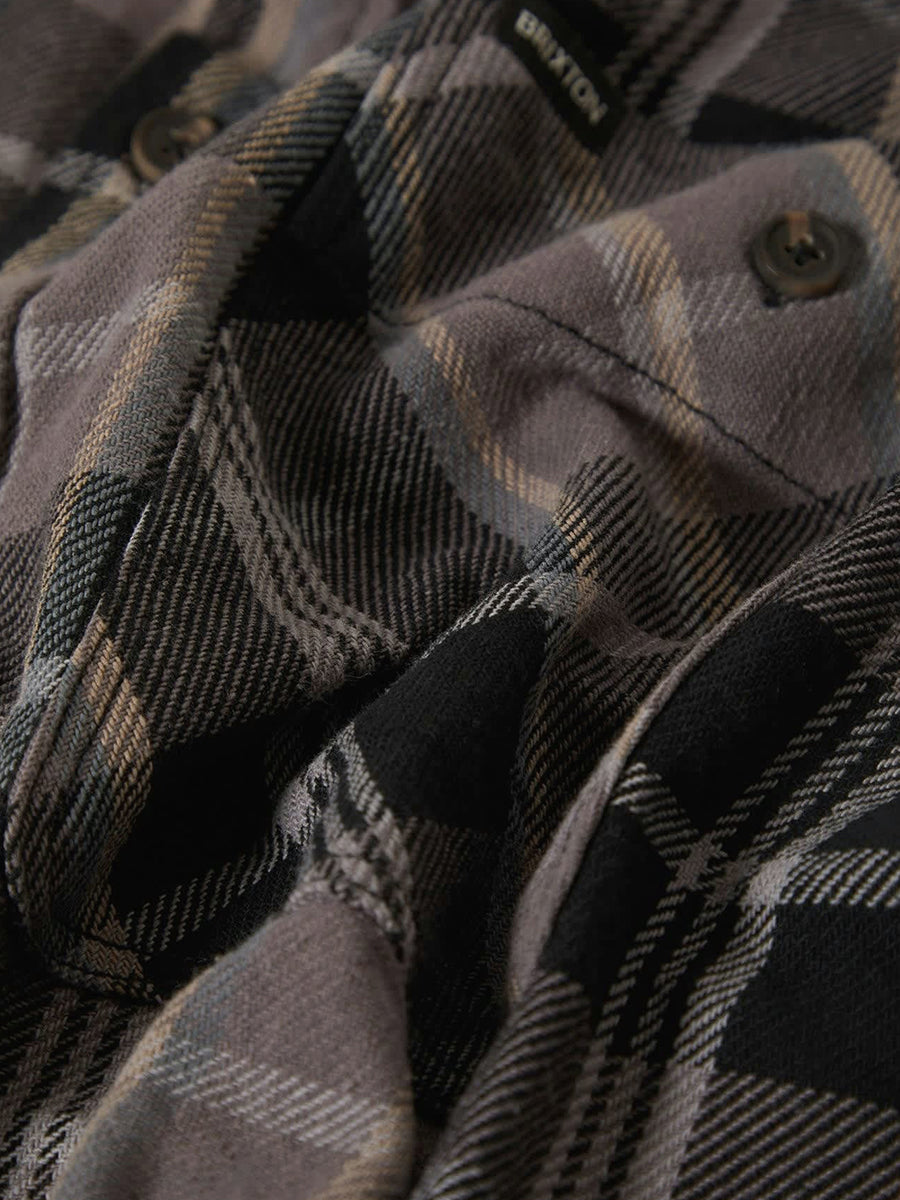 Vintage Wash Flannel - Black, Charcoal, Beige