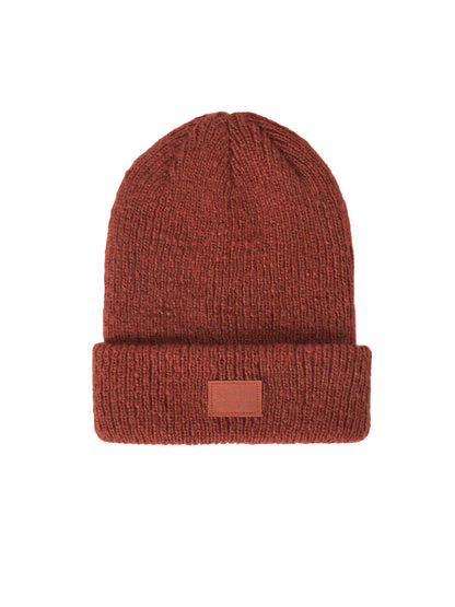 Woodburn Brushed Beanie - Terracotta