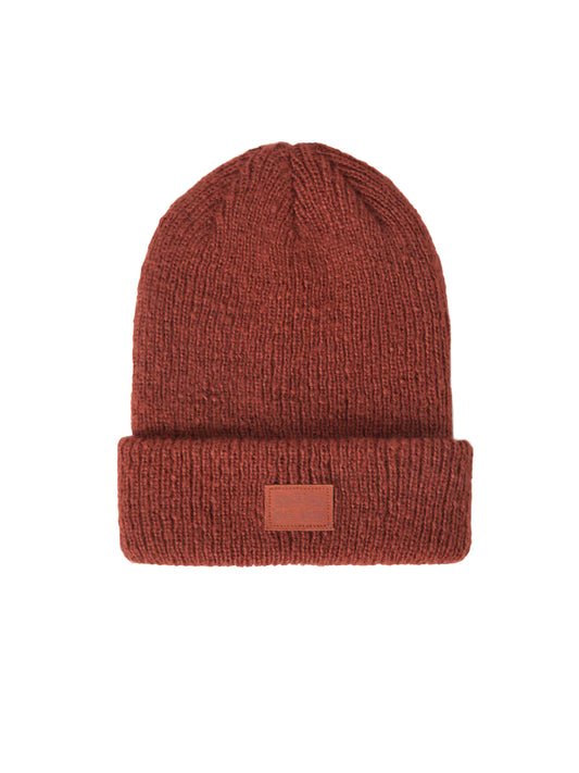 Woodburn Brushed Beanie - Terracotta
