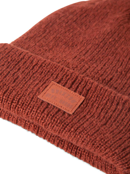 Woodburn Brushed Beanie - Terracotta