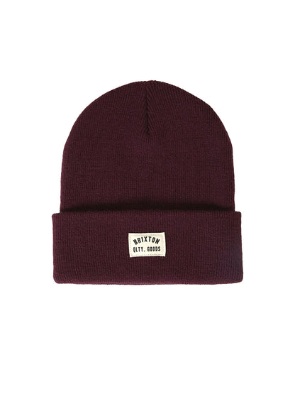 Woodburn Watch Cap Beanie - Port