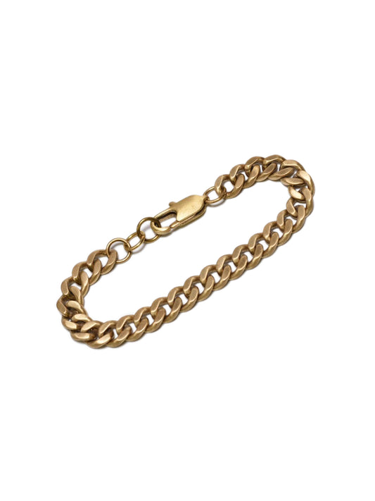 Curb Chain Bracelet - Brass