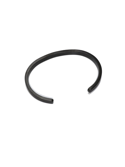 Flat Cuff - Black Steel