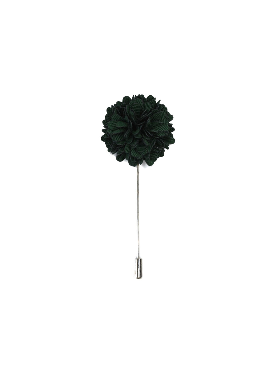 Floral Lapel Pin - Forest