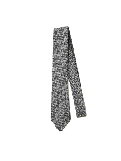 Herringbone Tie - Black
