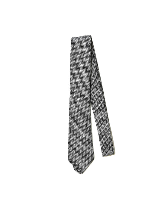 Herringbone Tie - Black