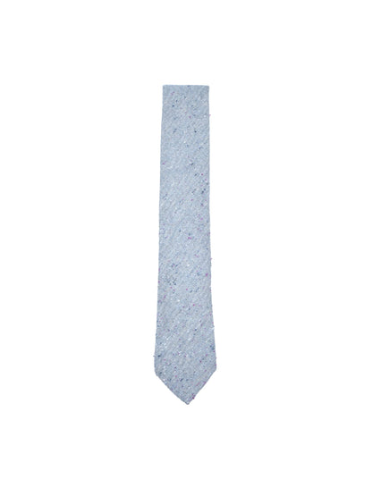 Speckled Wool-Blend Tie - Blue