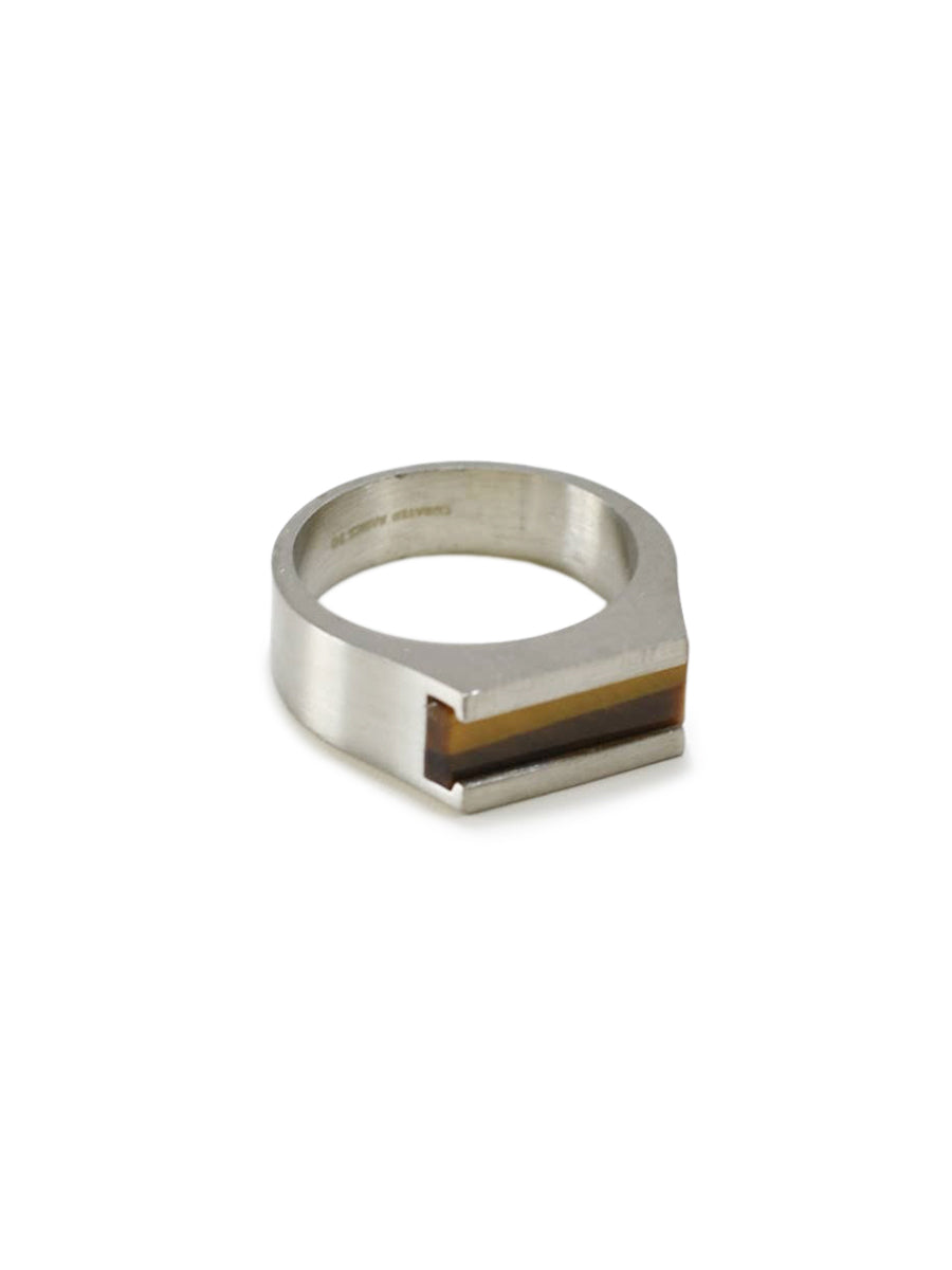 Tiger's Eye Signet Ring
