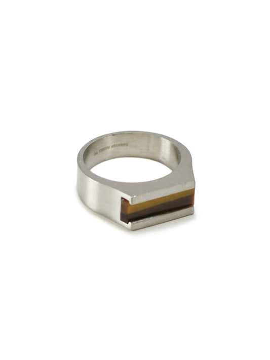 Tiger's Eye Signet Ring