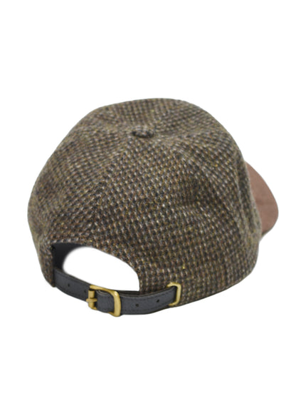 Twill Wool & Suede Baseball Hat
