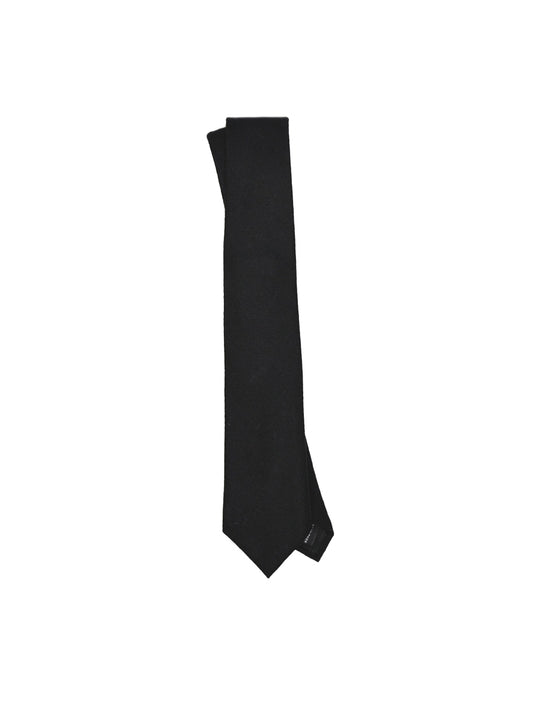 Wool Tie - Black