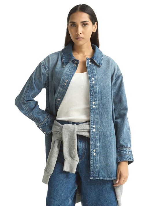 Stack Shirt - Smoke Blue