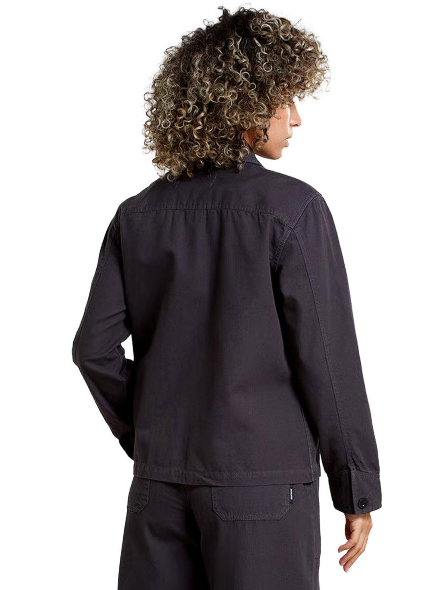 Stilby Canvas Jacket - Phantom Black