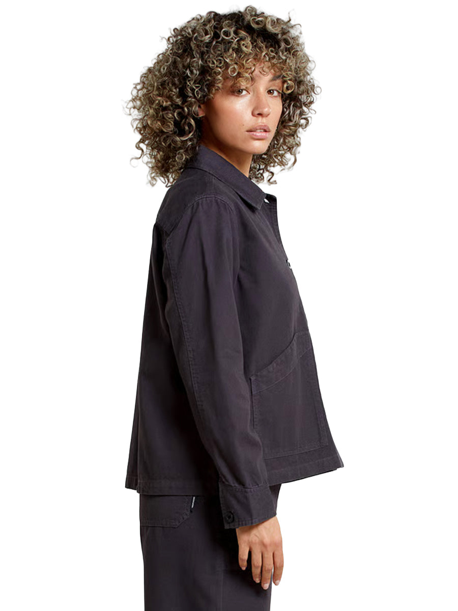 Stilby Canvas Jacket - Phantom Black