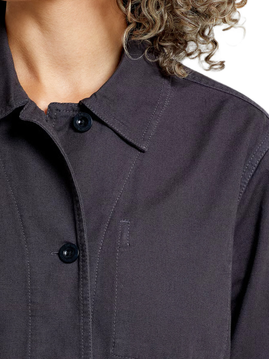 Stilby Canvas Jacket - Phantom Black