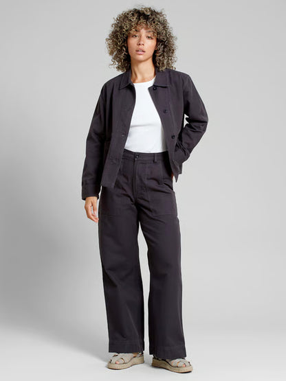 Stilby Canvas Jacket - Phantom Black