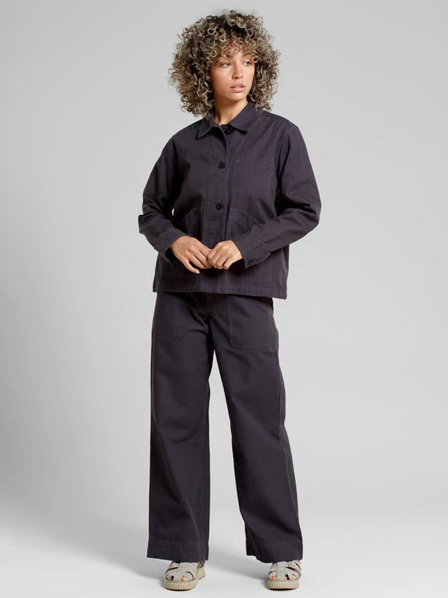Stilby Canvas Jacket - Phantom Black
