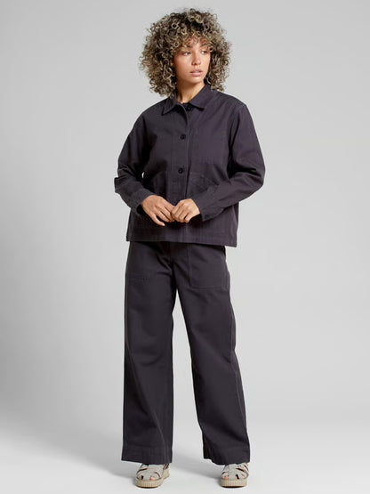 Stilby Canvas Jacket - Phantom Black