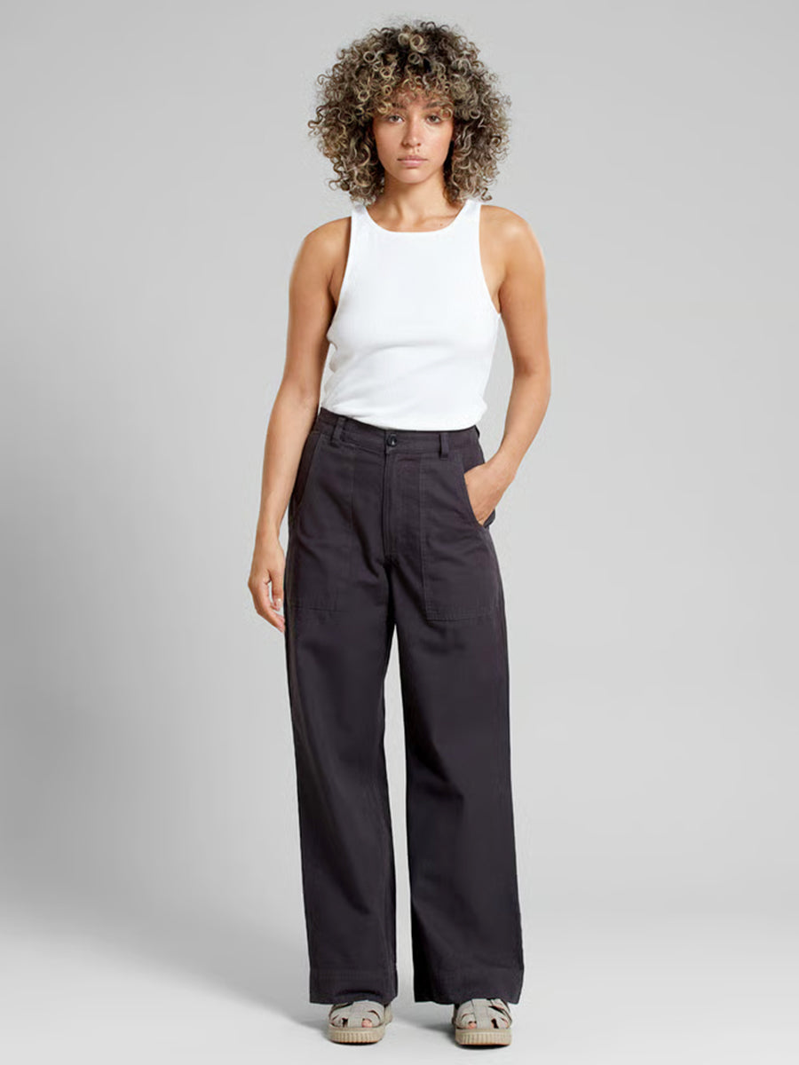 Vara Workwear Pants - Phantom Black