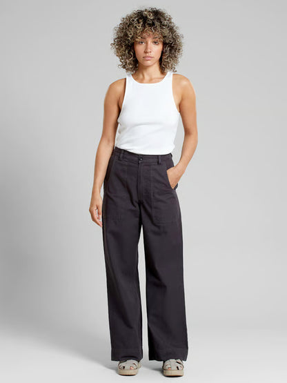 Vara Workwear Pants - Phantom Black