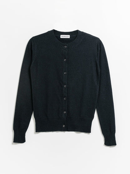 Merino Cardigan - Black