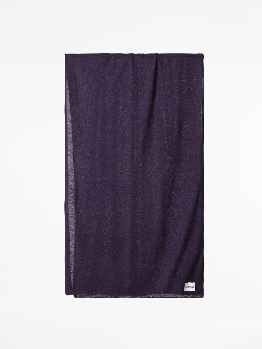 Merino Scarf - Plum