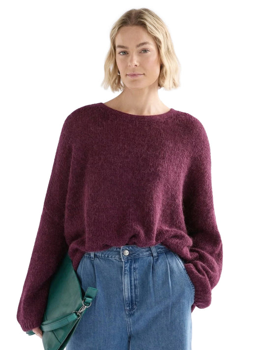 Agna Sweater - Merlot