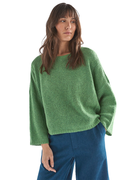 Agna Sweater - Aloe Green