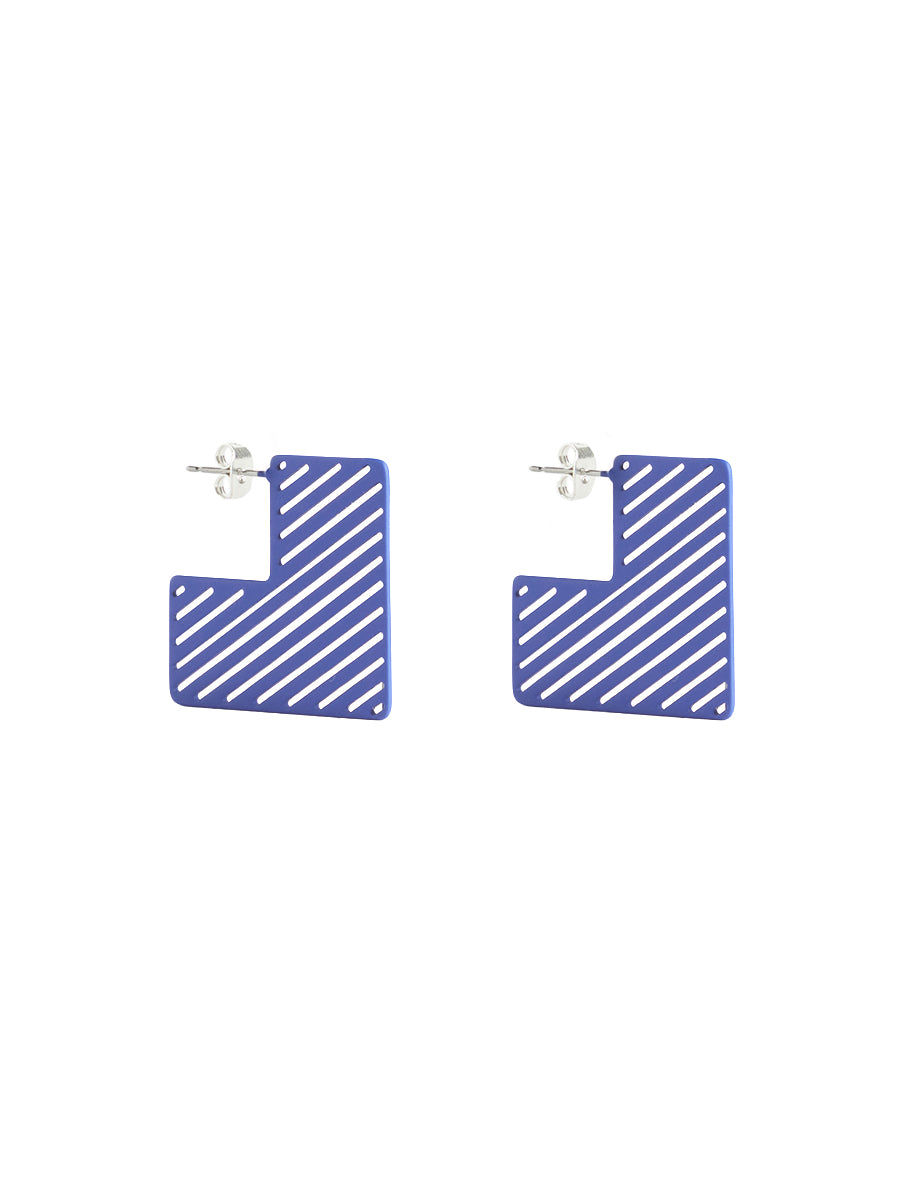 Skaret Earrings - Ultramarine