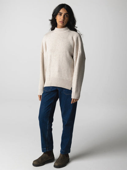 Eyre Crewneck Sweater - Oatmeal