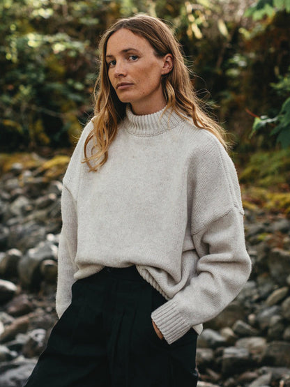 Eyre Crewneck Sweater - Oatmeal