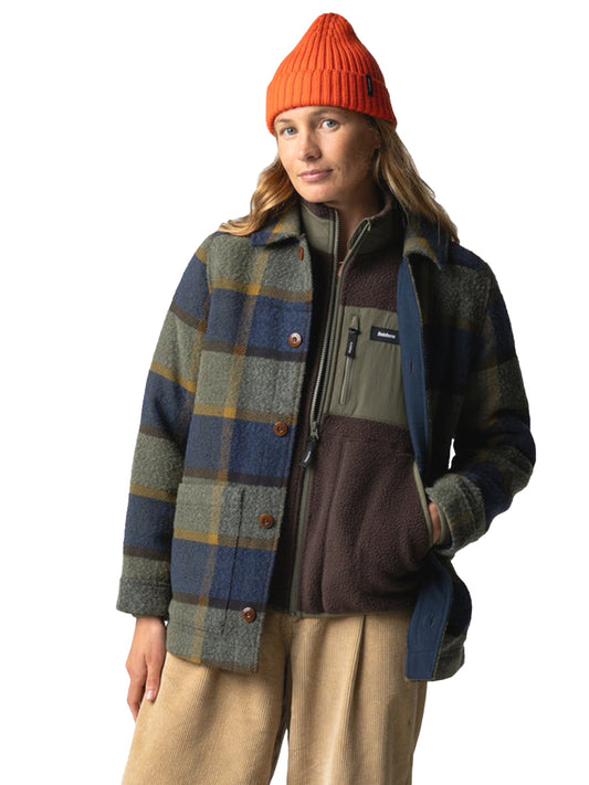 Stowe Blanket Jacket - Sugar Kelp Multi