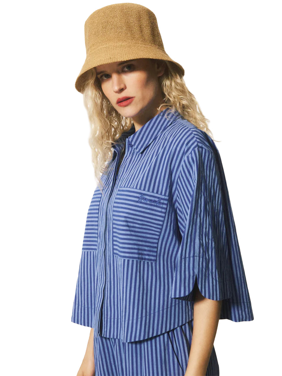 Anna Shirt - Electric Blue