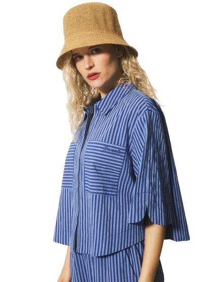 Anna Shirt - Electric Blue