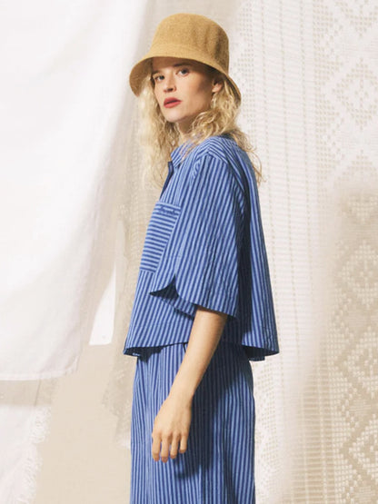 Anna Shirt - Electric Blue