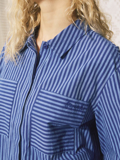 Anna Shirt - Electric Blue