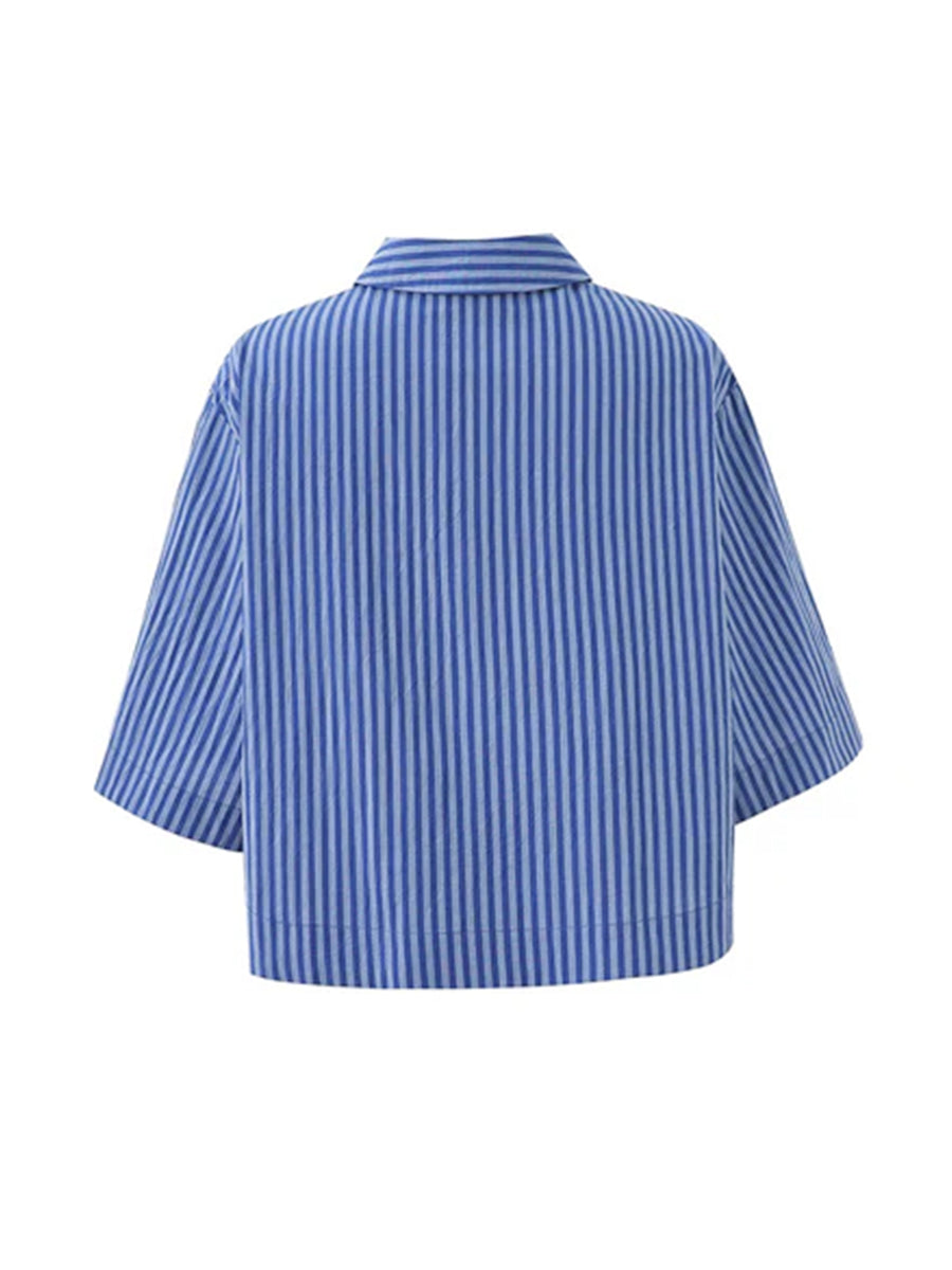 Anna Shirt - Electric Blue