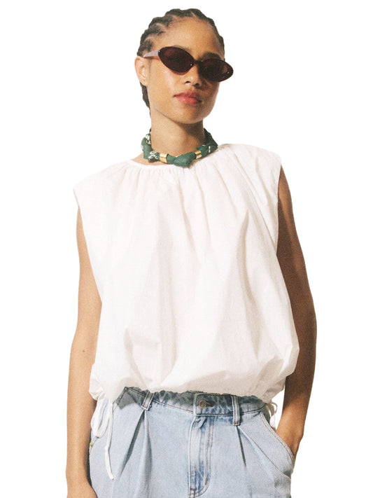 Caloggero Top - White