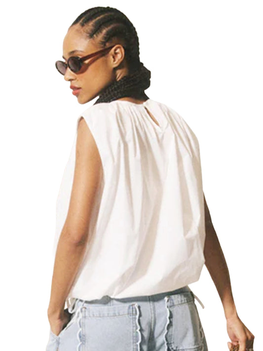 Caloggero Top - White