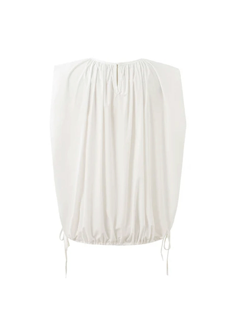 Caloggero Top - White