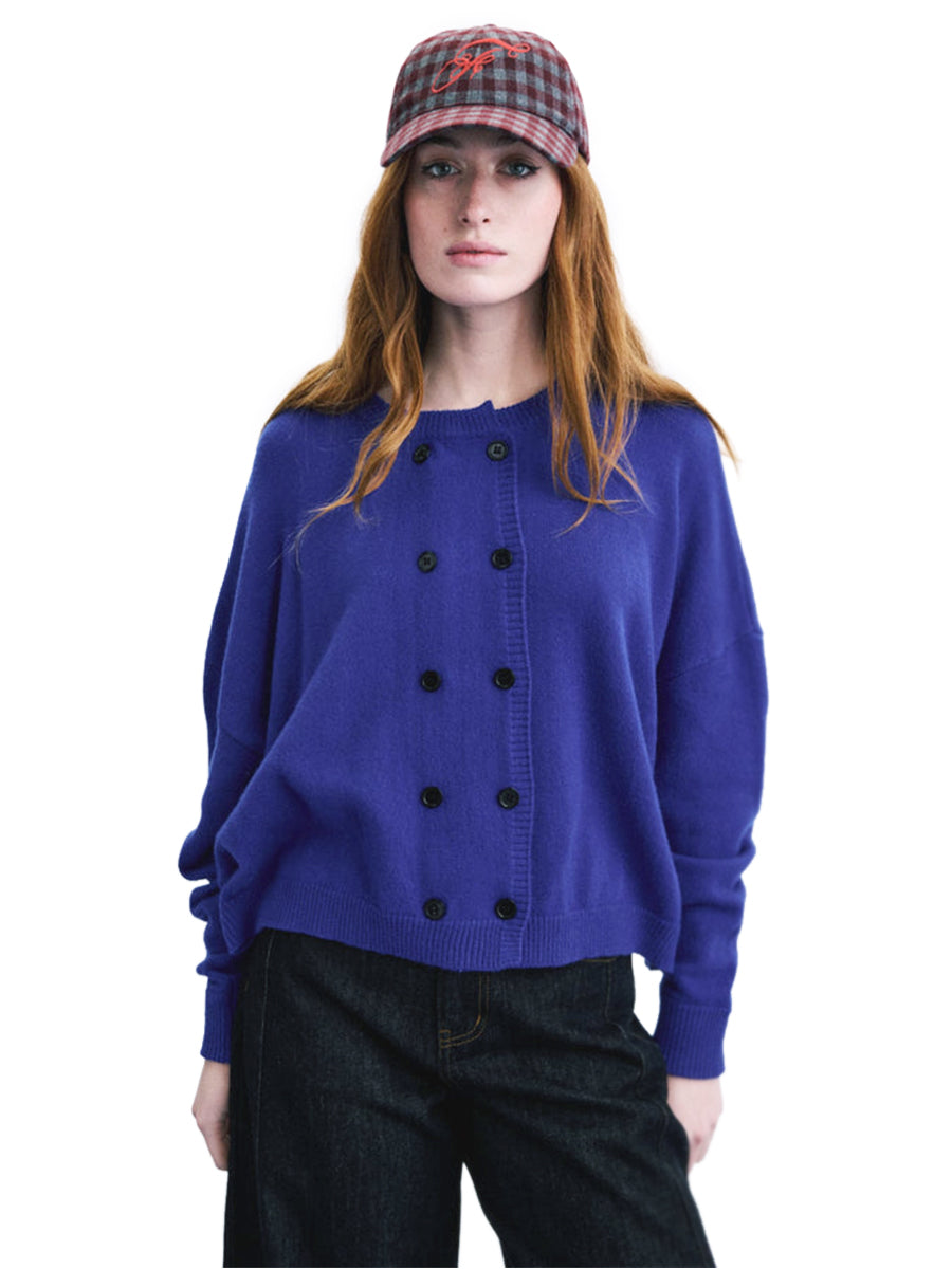 Chichi Cardigan - Electric Blue