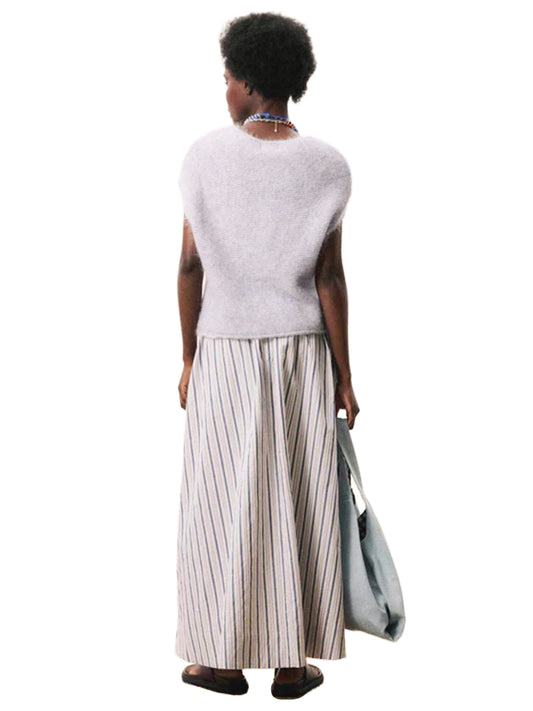 Kailani Striped Skirt - Blue Jean