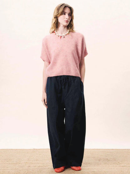 Miraline Trousers - Navy Blue