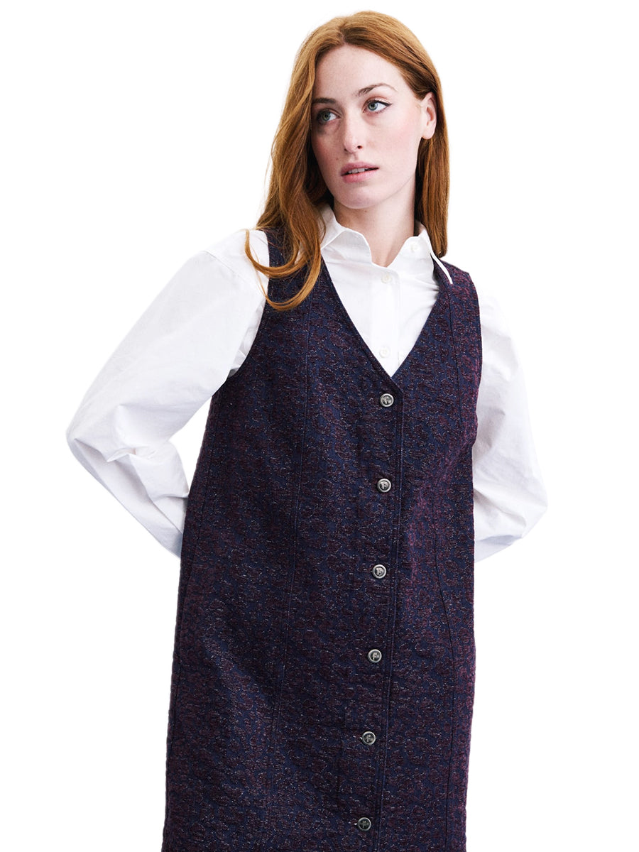 Seochon Dress - Bordeaux