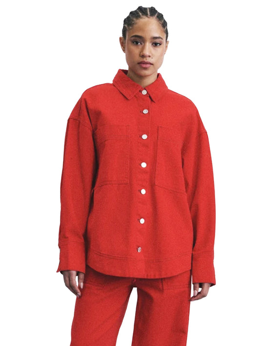 Shiretoko Overshirt - Red