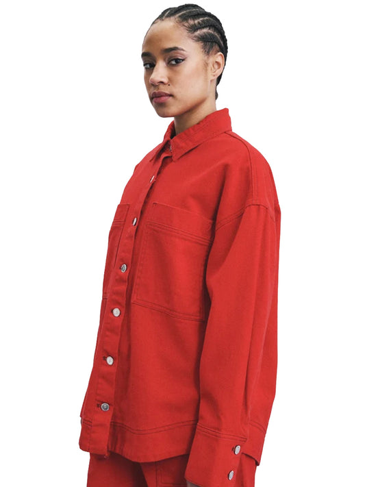 Shiretoko Overshirt - Red