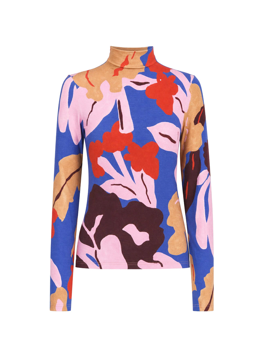 Yongin Long Sleeve Top - Kanzan Print