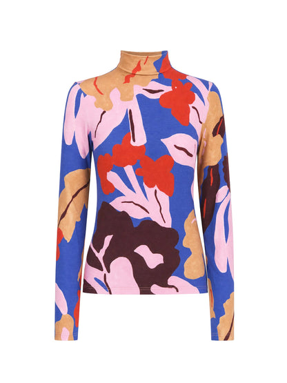 Yongin Long Sleeve Top - Kanzan Print