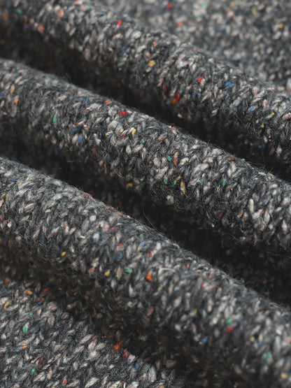 Bayer Roll Neck Sweater - Grey Fleck
