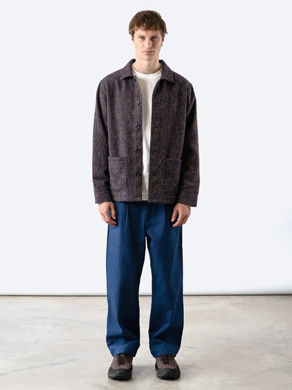 Ember Fleck Bisset Jacket - Navy & Burnt Orange